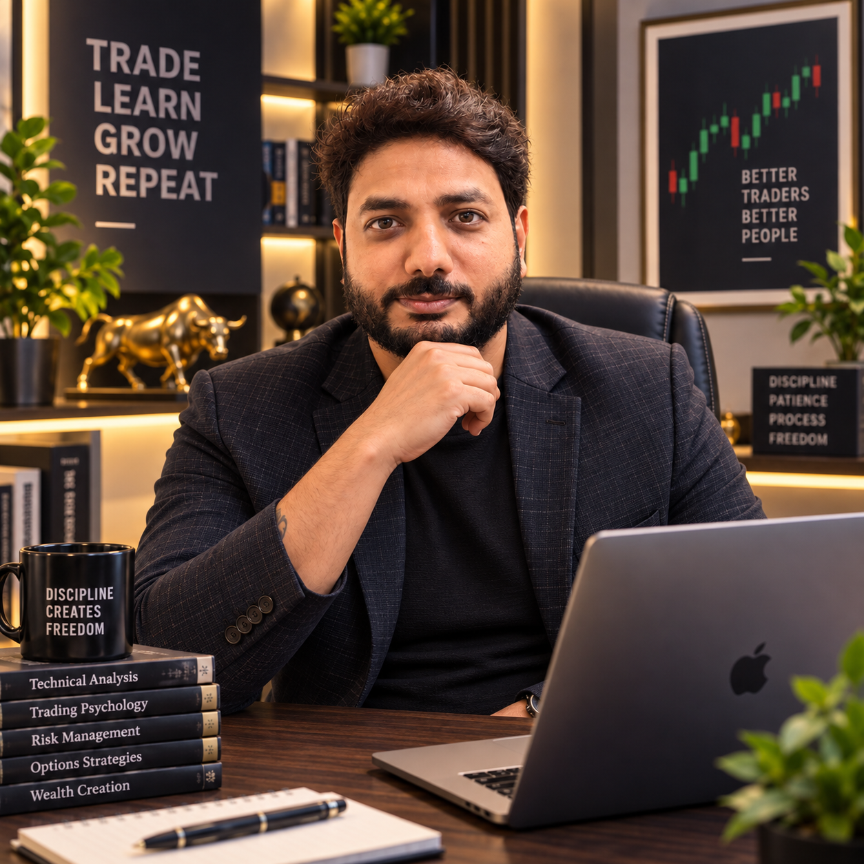 Vivek Joshi, stock market mentor